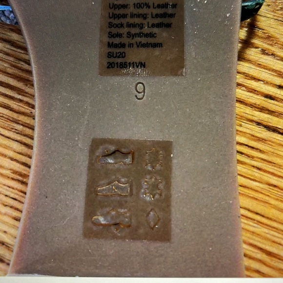 Madewell The Tracie Crisscross Slide Sandal in Snake Embossed Leather 9 - Picture 7 of 8